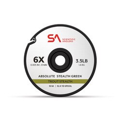 Scientific Anglers Absolute Trout Stealth Tippet Assortment in One Color